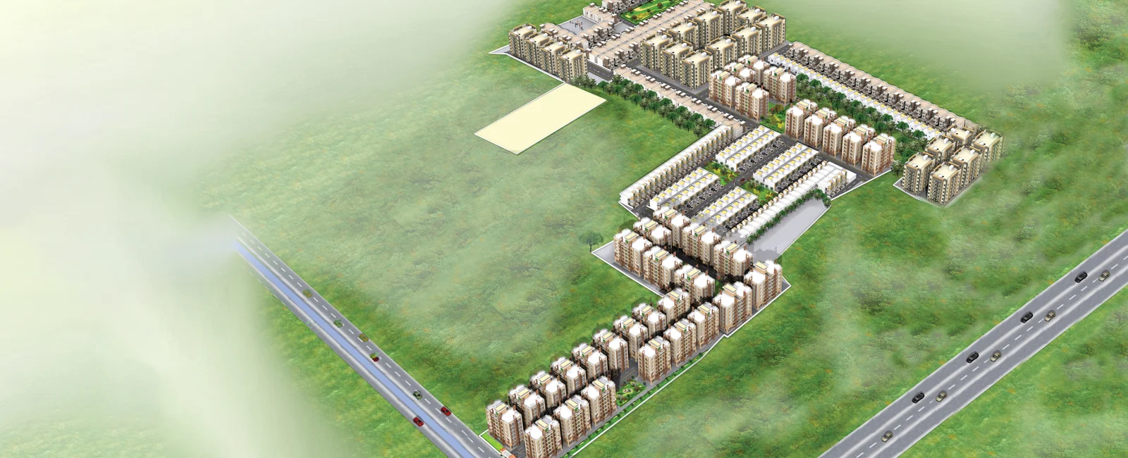 Chouhan Green Valley Affordable Modern Homes Bhilai in Junwani bhilai