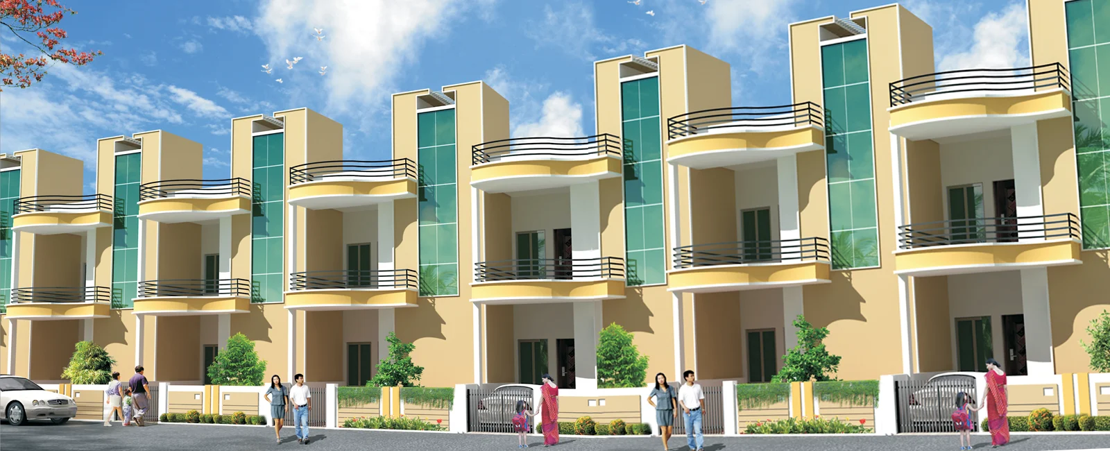 Chouhan Green Valley Affordable Modern Homes Bhilai in Junwani bhilai